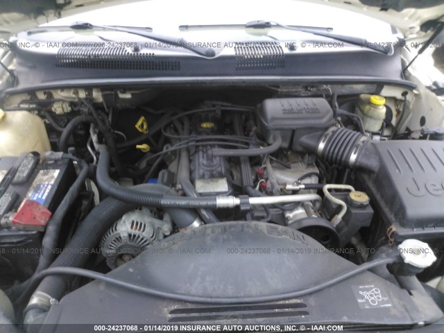 1J4GW48S74C292464 - 2004 JEEP GRAND CHEROKEE LAREDO/COLUMBIA/FREEDOM 白色 照片 10