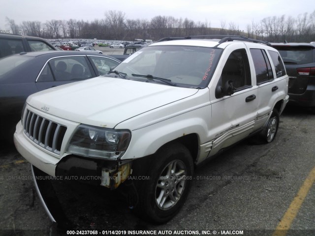 1J4GW48S74C292464 - 2004 JEEP GRAND CHEROKEE LAREDO/COLUMBIA/FREEDOM 白色 照片 2