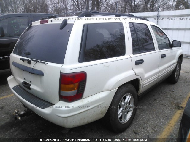 1J4GW48S74C292464 - 2004 JEEP GRAND CHEROKEE LAREDO/COLUMBIA/FREEDOM 白色 照片 4