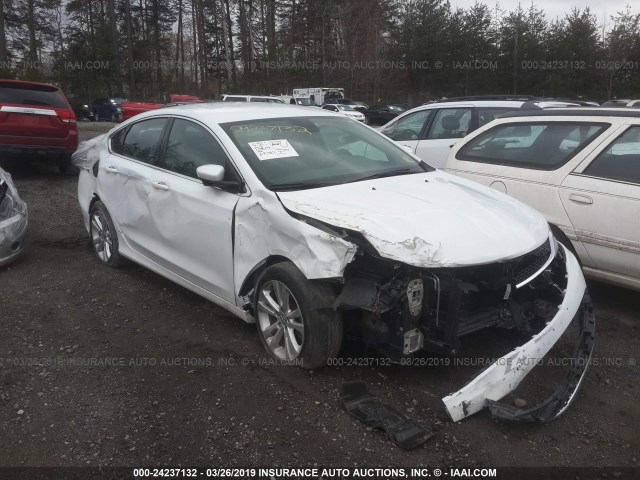 1C3CCCAB9GN152527 - 2016 CHRYSLER 200 LIMITED WHITE photo 1