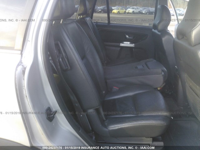 YV1CZ91H941054175 - 2004 VOLVO XC90 T6 SILVER photo 8