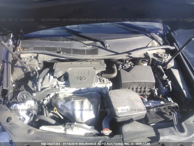 4T1BF1FK2GU169263 - 2016 TOYOTA CAMRY LE/XLE/SE/XSE შავი ფოტო 10