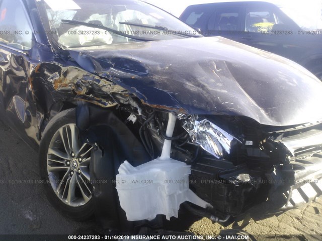 4T1BF1FK2GU169263 - 2016 TOYOTA CAMRY LE/XLE/SE/XSE შავი ფოტო 6