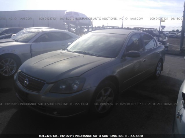 1N4AL11D76N444531 - 2006 NISSAN ALTIMA S/SL GRAY photo 2