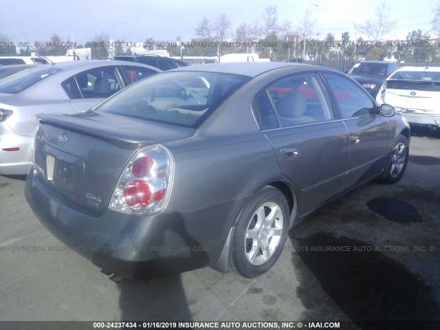 1N4AL11D76N444531 - 2006 NISSAN ALTIMA S/SL GRAY photo 4