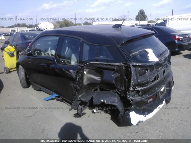 WBY1Z4C54GV505950 - 2016 BMW I3 REX შავი ფოტო 3