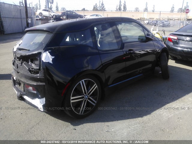 WBY1Z4C54GV505950 - 2016 BMW I3 REX BLACK photo 4