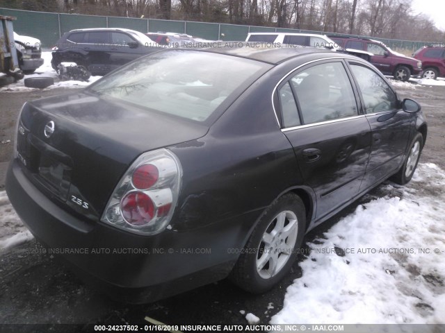 1N4AL11D85C267675 - 2005 NISSAN ALTIMA S/SL BLACK photo 4