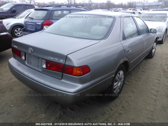 JT2BG22K810597035 - 2001 TOYOTA CAMRY CE/LE/XLE GOLD photo 4