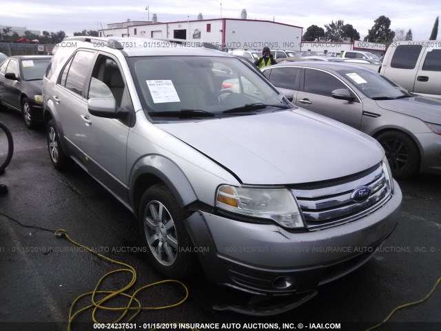 1FMDK02WX8GA27928 - 2008 FORD TAURUS X SEL SILVER photo 1