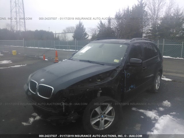 5UXZV4C55D0B01811 - 2013 BMW X5 XDRIVE35I BLACK photo 2