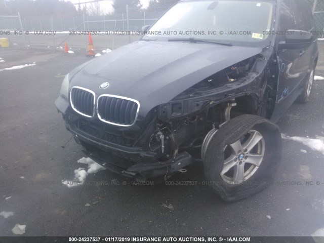 5UXZV4C55D0B01811 - 2013 BMW X5 XDRIVE35I BLACK photo 6