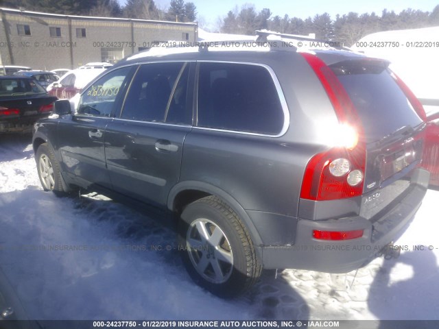 YV4CZ592561224224 - 2006 VOLVO XC90 GRAY photo 3