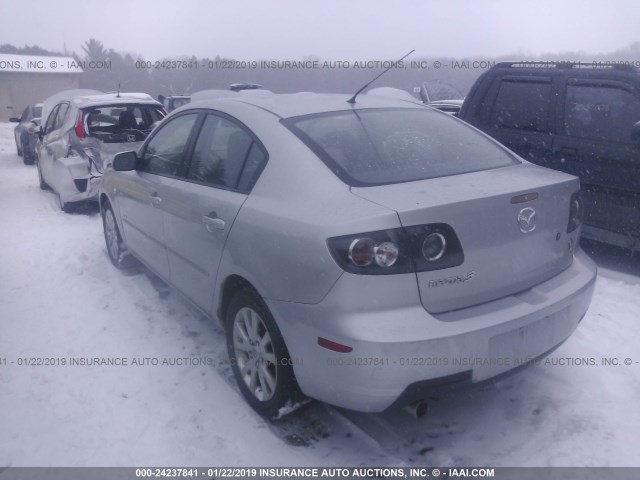 JM1BK123571699498 - 2007 MAZDA 3 S SILVER photo 3