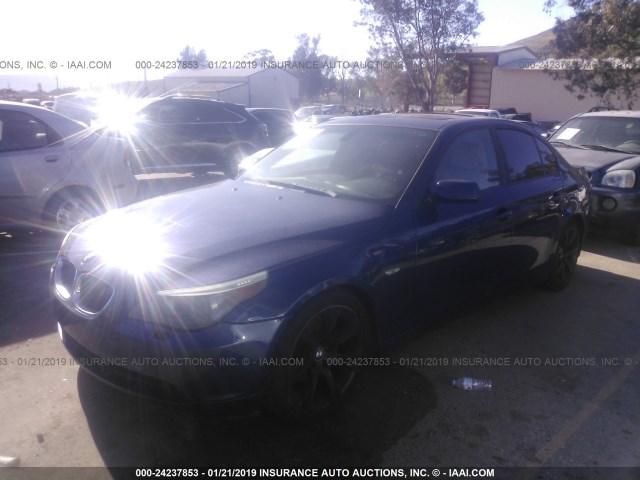 WBANA73544B057070 - 2004 BMW 530 I BLUE photo 2