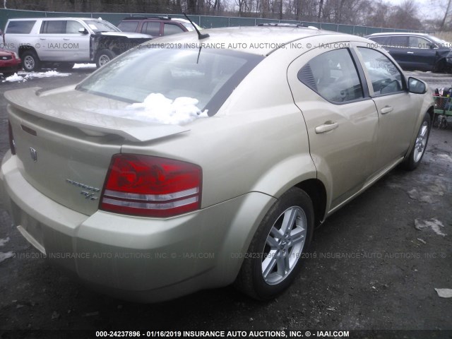 1B3CC5FB3AN209832 - 2010 DODGE AVENGER R/T GOLD photo 4