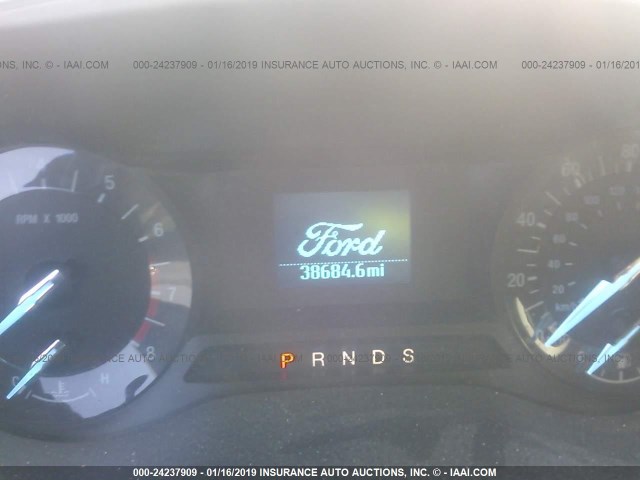 3FA6P0G74FR213945 - 2015 FORD FUSION S GRAY photo 7