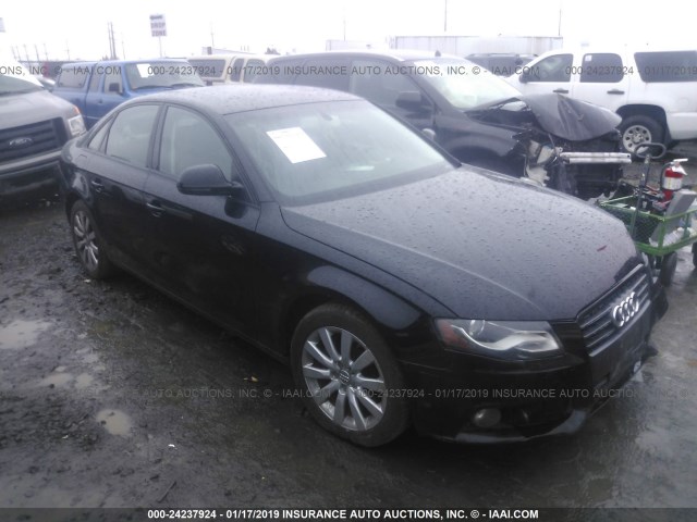 WAUSF78K89N039843 - 2009 AUDI A4 PREMIUM PLUS BLACK photo 1