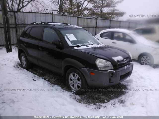 KM8JN12D46U257039 - 2006 HYUNDAI TUCSON GLS/LIMITED 黑色 照片 1