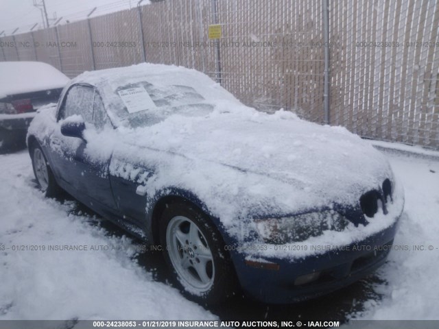 4USCH7323TLB73118 - 1996 BMW Z3 1.9 BLUE photo 1