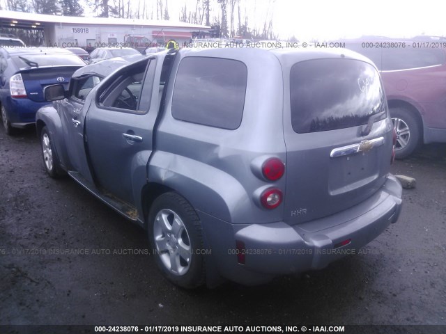 3GNDA23D96S646137 - 2006 CHEVROLET HHR LT GRAY photo 3