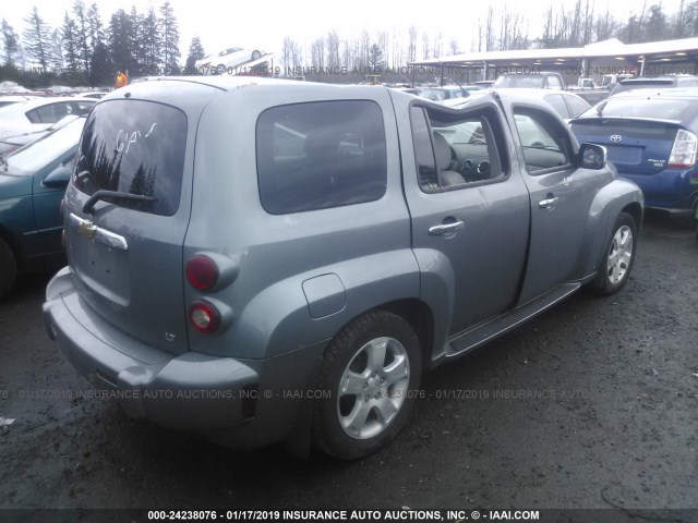 3GNDA23D96S646137 - 2006 CHEVROLET HHR LT GRAY photo 4