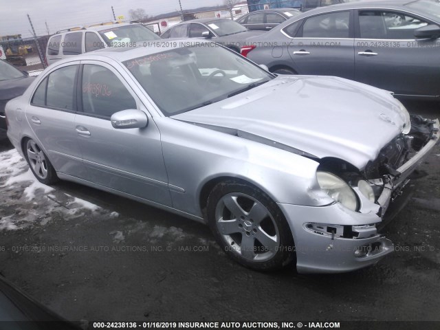 WDBUF70J06A890938 - 2006 MERCEDES-BENZ E 500 SILVER photo 1