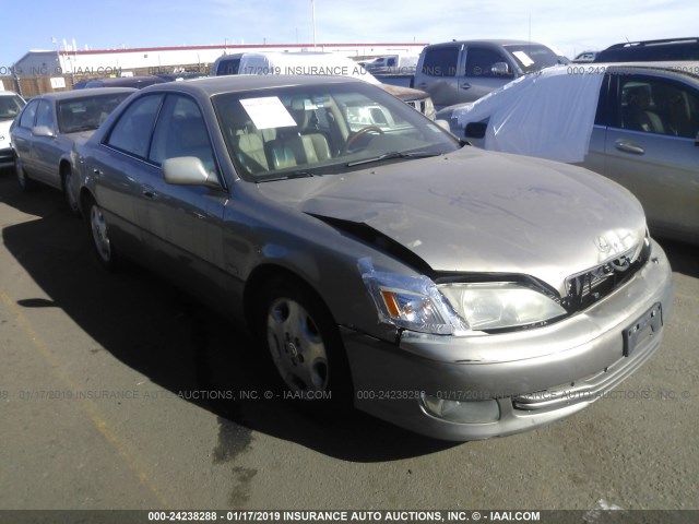 JT8BF28G3Y5093422 - 2000 LEXUS ES 300 GRAY photo 1