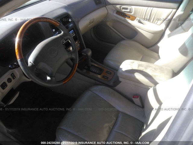 JT8BF28G3Y5093422 - 2000 LEXUS ES 300 GRAY photo 5