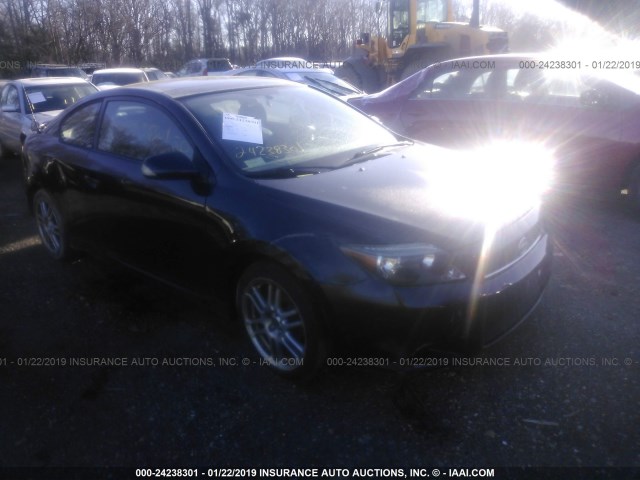 JTKDE177270219301 - 2007 TOYOTA SCION TC შავი ფოტო 1