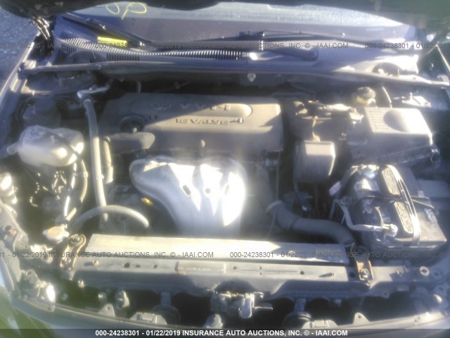 JTKDE177270219301 - 2007 TOYOTA SCION TC შავი ფოტო 10