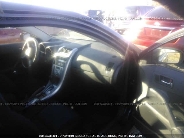 JTKDE177270219301 - 2007 TOYOTA SCION TC შავი ფოტო 5