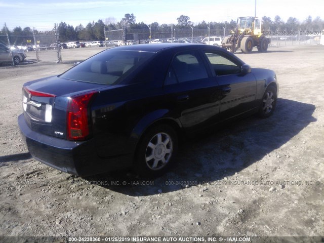 1G6DM57N730165121 - 2003 CADILLAC CTS BLUE photo 4