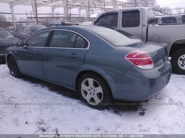 1G8ZS57BX9F215606 - 2009 SATURN AURA XE GRAY photo 3