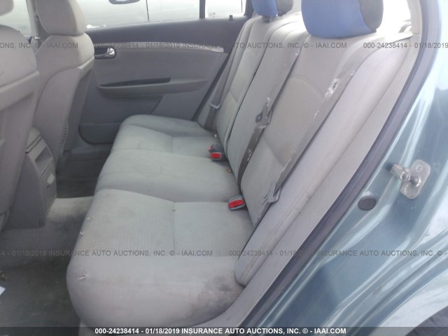 1G8ZS57BX9F215606 - 2009 SATURN AURA XE GRAY photo 8