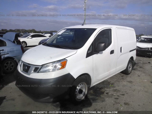 3N6CM0KN4EK697793 - 2014 NISSAN NV200 2.5S/2.5SV WHITE photo 2