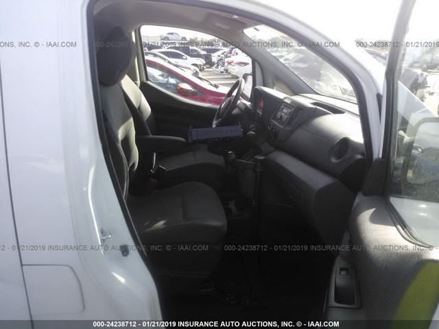 3N6CM0KN4EK697793 - 2014 NISSAN NV200 2.5S/2.5SV WHITE photo 5