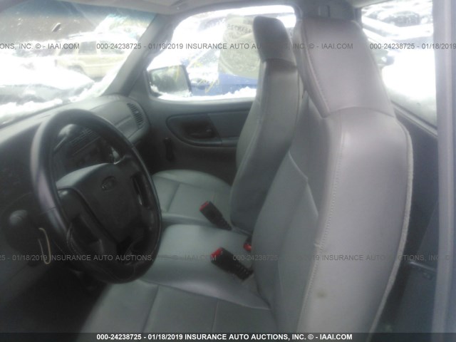 1FTYR10D38PA76199 - 2008 FORD RANGER WHITE photo 8