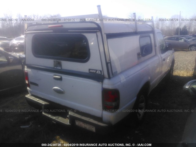 1FTKR1AD1BPA88640 - 2011 FORD RANGER WHITE photo 4