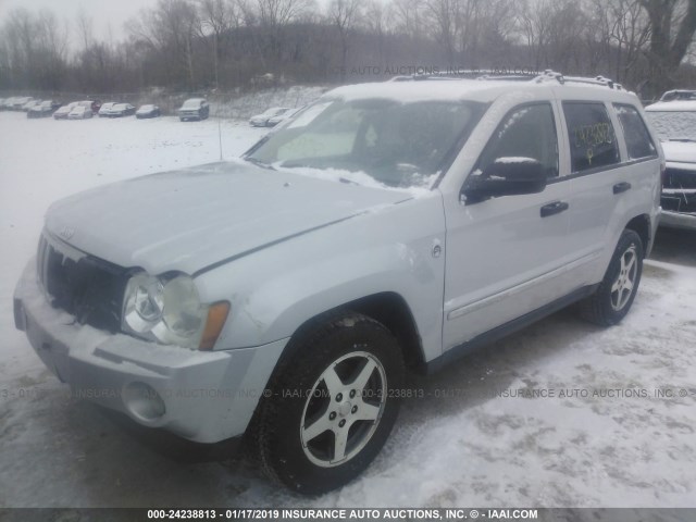 1J4HR48NX5C731891 - 2005 JEEP GRAND CHEROKEE LAREDO/COLUMBIA/FREEDOM 银色 照片 2