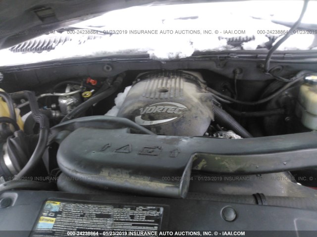 1GKFK16ZX2J292208 - 2002 GMC YUKON XL K1500 BLACK photo 10