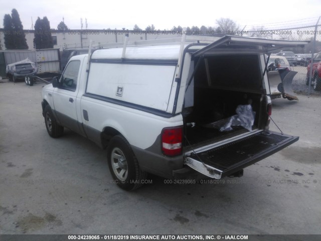 1FTKR1AD5APA54635 - 2010 FORD RANGER WHITE photo 3