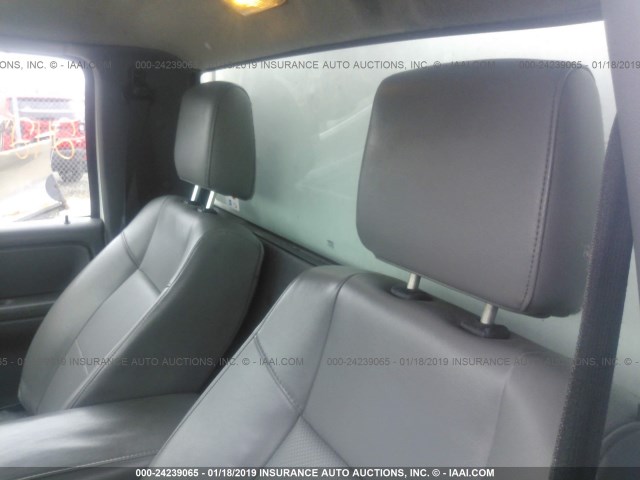 1FTKR1AD5APA54635 - 2010 FORD RANGER WHITE photo 8