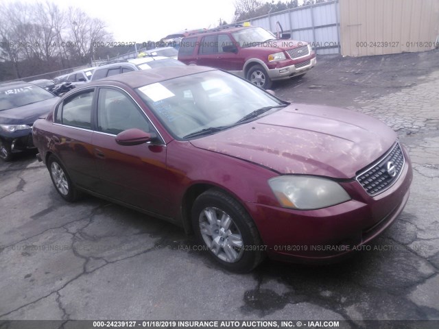 1N4AL11D56N374219 - 2006 NISSAN ALTIMA S/SL BURGUNDY photo 1