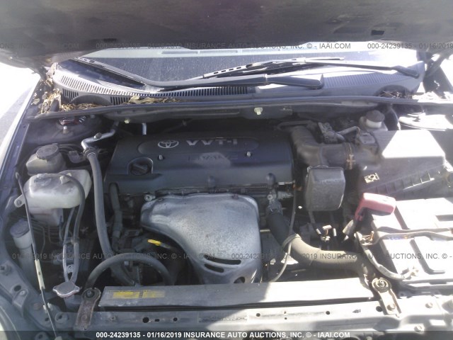 JTKDE177150012427 - 2005 TOYOTA SCION TC ნაცრისფერი ფოტო 10