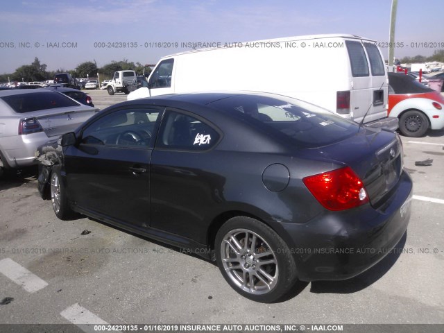 JTKDE177150012427 - 2005 TOYOTA SCION TC ნაცრისფერი ფოტო 3