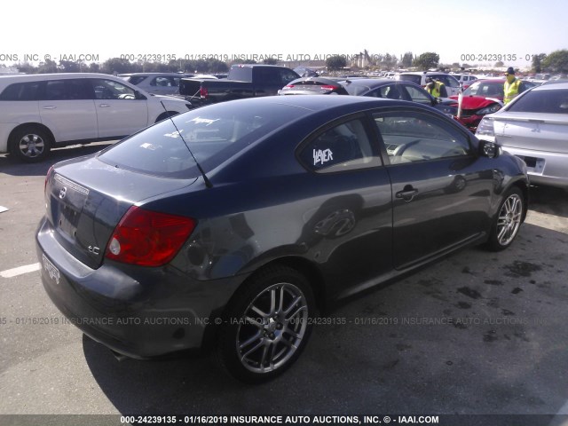 JTKDE177150012427 - 2005 TOYOTA SCION TC ნაცრისფერი ფოტო 4