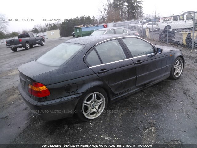 WBAEV53413KM30564 - 2003 BMW 330 I BLACK photo 4