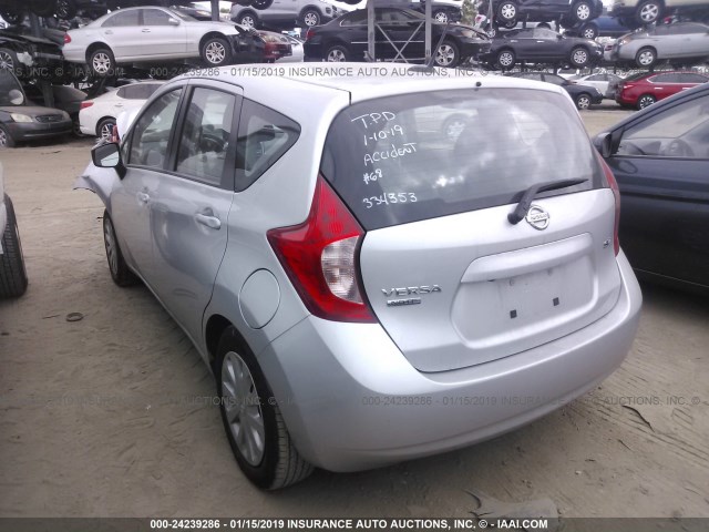 3N1CE2CP5GL404642 - 2016 NISSAN VERSA NOTE S/S PLUS/SV/SL/SR BLACK photo 3