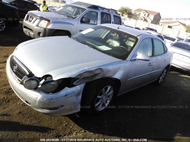 2G4WE537051267003 - 2005 BUICK LACROSSE CXS SILVER photo 2